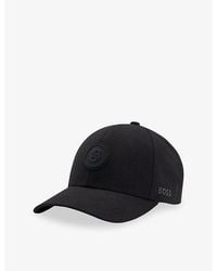 BOSS - Logo Adjustable Cotton Cap - Lyst