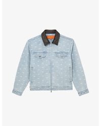 Reiss - X Mclaren Racing Team Collection Vortex Denim Jacket - Lyst