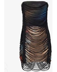 Jean Paul Gaultier - X Shayne Oliver Printed Mini Dress - Lyst