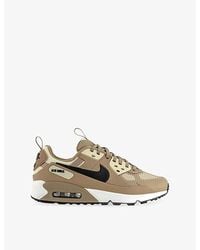 Nike - Air Max 90 Drift Leather And Mesh Trainers - Lyst