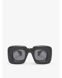 Loewe - G000270x05 Inflated Square-frame Acetate Sunglasses - Lyst