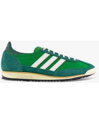 adidas - Sl 72 Suede And Mesh Low-top Trainers 7. - Lyst