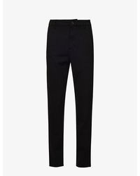 7 For All Mankind - Travel Regular-fit Tapered Stretch-jersey Trousers - Lyst