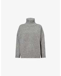 Weekend by Maxmara - Relaxed Wool Knit Jumper - Lyst