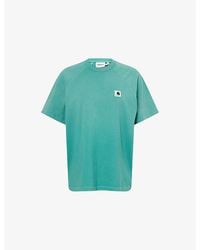Carhartt - Relaxed-Fit Hudson Cotton-Jersey T-Shirt - Lyst