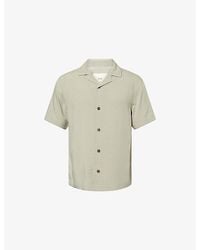 CHE - Valbonne Camp-Collar Woven Shirt - Lyst