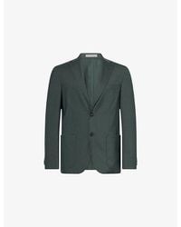 Corneliani - Regular-Fit Notch-Lapels Wool And Silk Blazer - Lyst