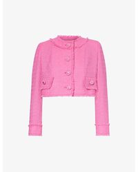 Dolce & Gabbana - Rachel Tweed Regular-fit Wool-blend Jacket - Lyst