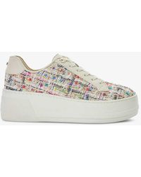 Dune - Episode Flat-form Woven Low-top Trainers - Lyst