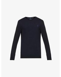 Polo Ralph Lauren - Long-Sleeved Crewneck Cotton Jumper - Lyst
