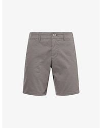 PAIGE - Phillips Stretch-Cotton Shorts - Lyst