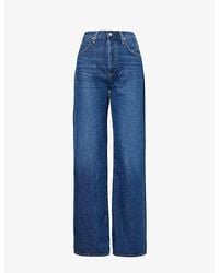 Citizens of Humanity - Annina Wide-leg Low-rise Organic-denim Jeans - Lyst
