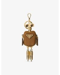 Prada - Robot Re-Nylon Keychain Charm - Lyst