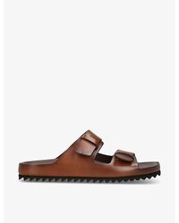 Officine Creative - Agora Two-strap Leather Sandals - Lyst