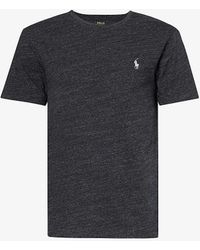 Polo Ralph Lauren - Logo-embroidered Custom Slim-fit Cotton-jersey T-shirt - Lyst