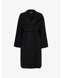 Weekend by Maxmara - Civada Wrap Belted Wool-Blend Coat - Lyst