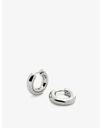 Monica Vinader - Essential Click Sterling-silver Earrings - Lyst