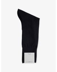 FALKE - No.4 Silk-Blend Socks - Lyst