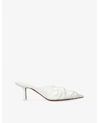 Neous - Geminga Satin Mules - Lyst