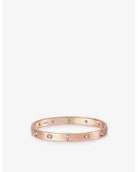 Cartier - Love Classic 18Ct- And 0.96Ct Diamond Bracelet - Lyst