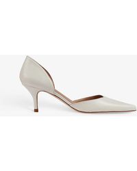 LK Bennett - Harley D'orsay Pointed Leather Courts - Lyst