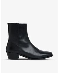Whistles - Kara Leather Ankle Boots - Lyst