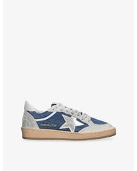 Golden Goose - Ballstar 51123 Suede Trainers - Lyst