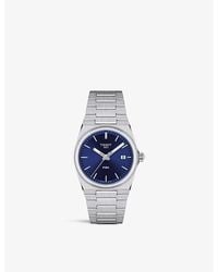 Tissot - T1372101104100 Prx Quartz Stainless-steel Quartz Watch - Lyst