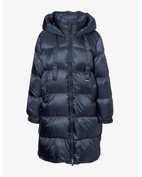Max Mara - Oversized Padded Long Shell Jacket - Lyst