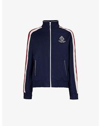 Sporty & Rich - Vy Crown Brand-embroidered Woven Jacket - Lyst