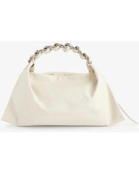 Burberry - Swan Medium Leather Shoulder Bag - Lyst