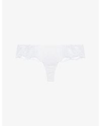 Simone Perele - Intrigue Lace Tanga Briefs - Lyst