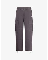 A Bathing Ape - Cargo Patch-Pocket Cotton Jogging Bottoms - Lyst