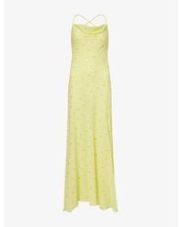 Bec & Bridge - Arielle Sequin-Embellished Slip Maxi Dress - Lyst