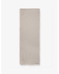 Rick Owens - Emily Fringed Wool, Silk And Cashmere Scarf - Lyst