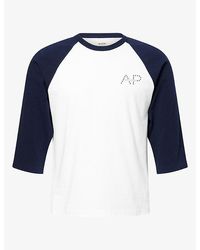 Austin Post - Raglan Baseball Spirit Cotton T-Shirt - Lyst