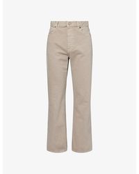 The Row - Siouxie Straight-Leg Denim Jeans - Lyst