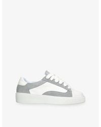 NUMERIS - Eclipse Suede And Leather Trainers - Lyst