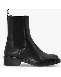 Dune - Peanuts Elasticated-side Leather Chelsea Boots - Lyst