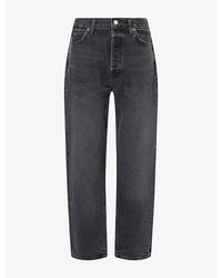 Agolde - 90's Straight-Leg Denim Jeans - Lyst