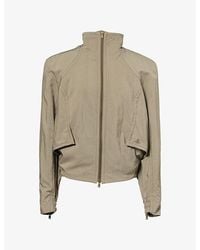 Vivienne Westwood - Logo-Embroidered Soft-Shell Harrington Jacket - Lyst
