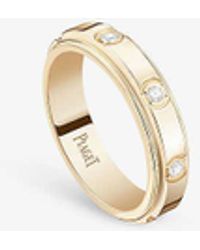 Piaget - Possession 18ct Rose-gold And 0.17ct Diamond Ring - Lyst