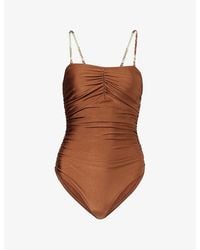 VERANDAH - Maillot Ruched Swimsuit - Lyst