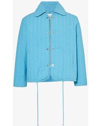 Craig Green - Popper-embellished Quilted Cotton Jacket - Lyst