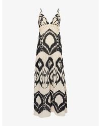 Johanna Ortiz - Ecublk Zea Palm Cotton Maxi Dress - Lyst