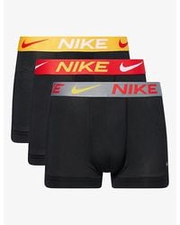 Nike - Essential Micro Pack Of Three Jersey Trunks - Lyst