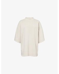 Entire studios - Heavy Boxy Cotton-Jersey T-Shirt - Lyst