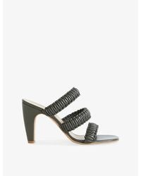 JOSEPH - Noor Leather Heeled Sandals - Lyst