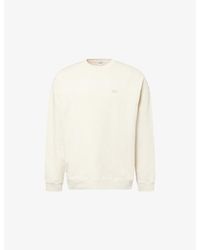 Loewe - Anagram-Embroidered Cotton Sweatshirt - Lyst