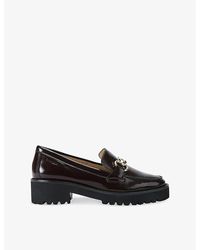 Carvela Kurt Geiger - Chester Comfort Faux-Leather Loafers - Lyst